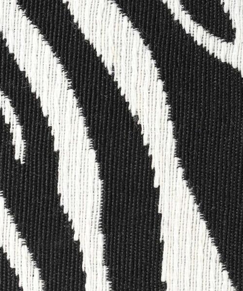 INGNI（イング）の「ジャガード×合皮ショルダーバッグ（トートバッグ・レディース・ゼブラ/ブルー系6・ONE SIZE）」の5枚目の写真