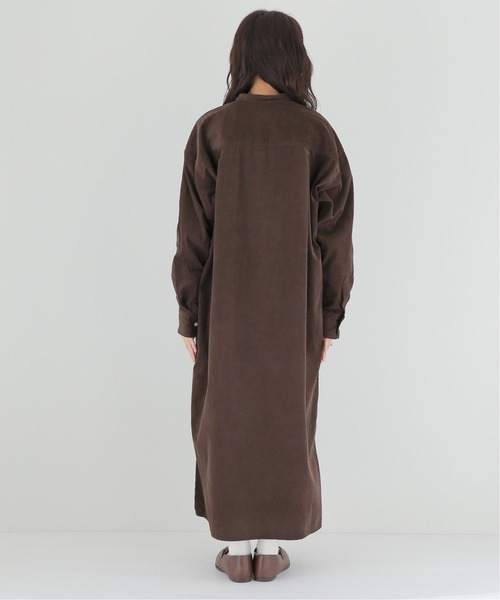JOURNAL STANDARD relume（ジャーナルスタンダード　レリューム）の「シャツコールロングワンピース◆（ワンピース・レディース・ピンク/アイボリー/ブラウン/オリーブ・36/38）」の11枚目の写真
