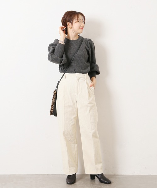 JOURNAL STANDARD(ジャーナルスタンダード)の「コーデュロイスラックス◆(その他パンツ・レディース・ブラウン/ホワイト/グリーン・34/38/40/36)」の22枚目の写真