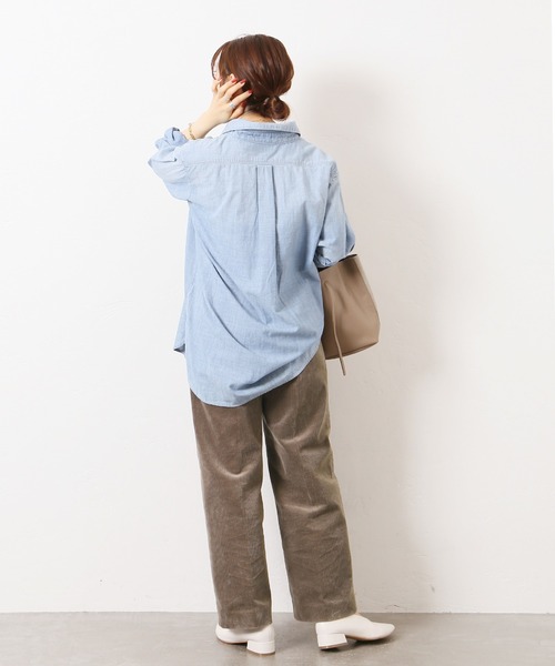 JOURNAL STANDARD(ジャーナルスタンダード)の「コーデュロイスラックス◆(その他パンツ・レディース・ブラウン/ホワイト/グリーン・34/38/40/36)」の15枚目の写真