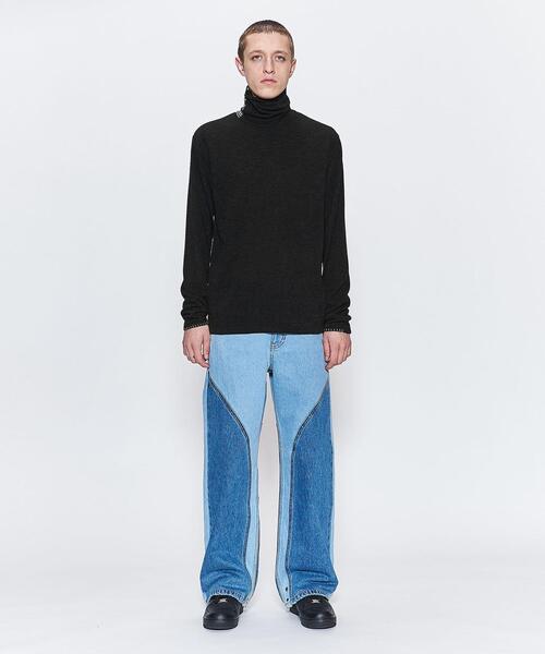 ANDERSSON BELL(アンダースンベル)の「<Andersson Bell> ADRIAN TTL KNIT/ニット(ニット/セーター・メンズ・ブラック/ダークブラウン/イエロー・M/L)」の9枚目の写真