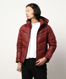 NICOLE CLUB FOR MEN | マイクロスウェードダウンブルゾン(ダウンジャケット/コート)