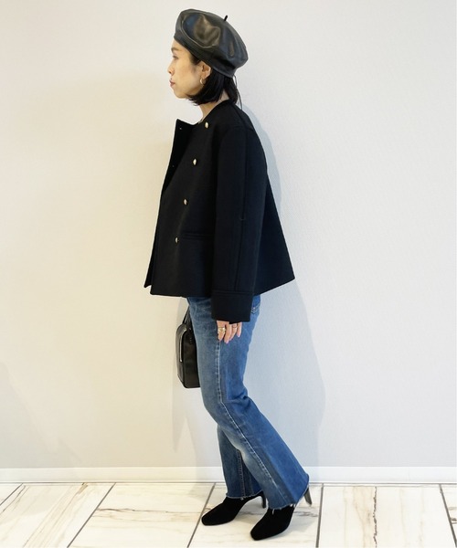 IENA LA BOUCLE メルトン モーターサイクルブルゾン IENA LA BOUCLE メルトン モーターサイクルブルゾン