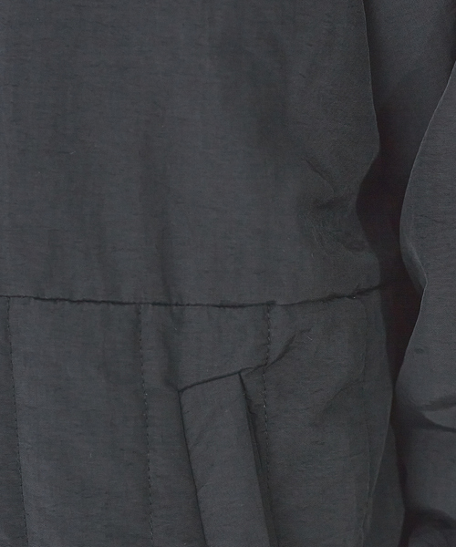 abahouse mavie（アバハウスマヴィ）の「キルティング2WAYロングコート（ダウンジャケット/コート・レディース・カーキ/ブラック/アイボリー・フリー）」の18枚目の写真