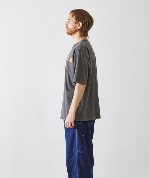 CAL O LINE（キャルオーライン）の「CAL O LINE /キャルオーライン　ALOLIN PRINT T CL221-060（Tシャツ/カットソー・メンズ・ブラック・LARGE/X-LARGE）」の8枚目の写真