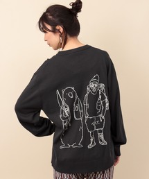 チチカカ | 【ユニセックス】おじさん＆クマニットプルオーバー(ニット/セーター)