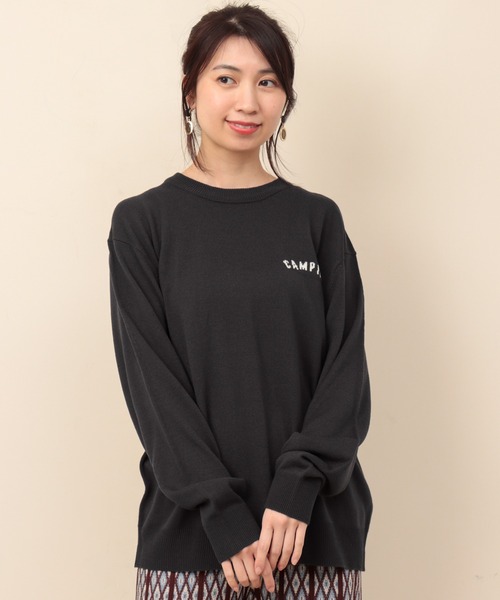 チチカカ(チチカカ)の「【ユニセックス】おじさん&クマニットプルオーバー(ニット/セーター・メンズ・チャコールグレー/カラフル・MEDIUM/LARGE)」の21枚目の写真