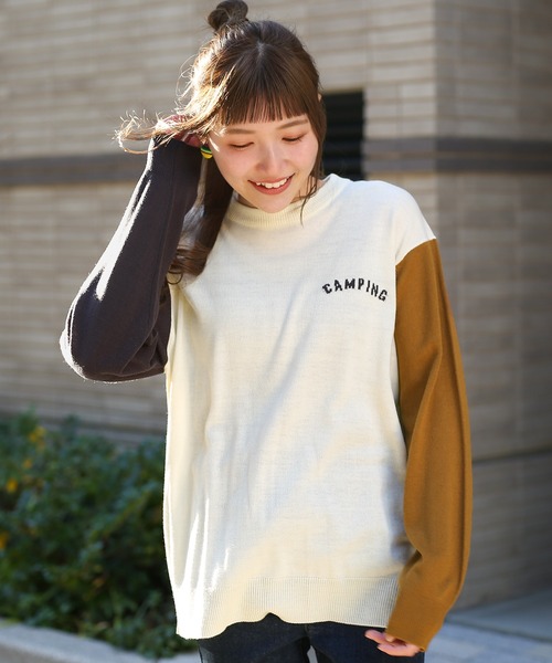 チチカカ(チチカカ)の「【ユニセックス】おじさん&クマニットプルオーバー(ニット/セーター・メンズ・チャコールグレー/カラフル・MEDIUM/LARGE)」の19枚目の写真