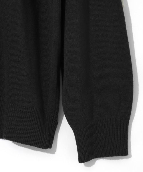 チチカカ(チチカカ)の「【ユニセックス】おじさん&クマニットプルオーバー(ニット/セーター・メンズ・チャコールグレー/カラフル・MEDIUM/LARGE)」の13枚目の写真