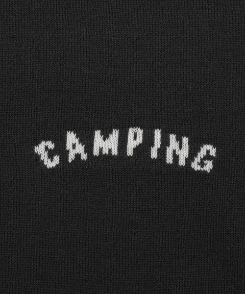 チチカカ(チチカカ)の「【ユニセックス】おじさん&クマニットプルオーバー(ニット/セーター・メンズ・チャコールグレー/カラフル・MEDIUM/LARGE)」の8枚目の写真