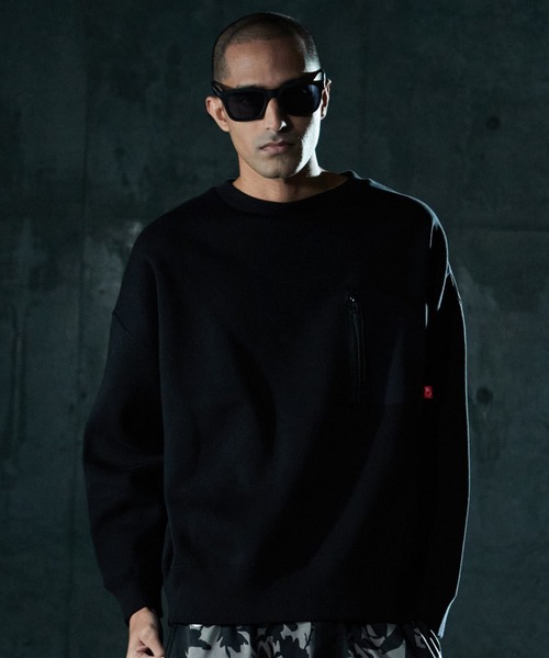 VIRGOwearworks（ヴァルゴウェアワークス）の「LOOSE FIT SWEAT（スウェット・メンズ・グレー/ブラック/ベージュ・2/3/4）」の2枚目の写真