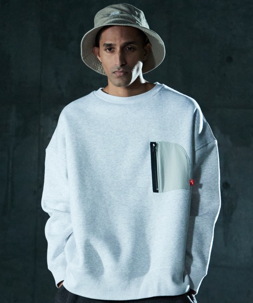 VIRGOwearworks（ヴァルゴウェアワークス）の「LOOSE FIT SWEAT（スウェット・メンズ・グレー/ブラック/ベージュ・2/3/4）」の4枚目の写真