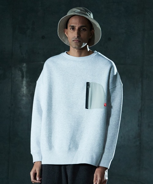 VIRGOwearworks（ヴァルゴウェアワークス）の「LOOSE FIT SWEAT（スウェット・メンズ・グレー/ブラック/ベージュ・2/3/4）」の5枚目の写真