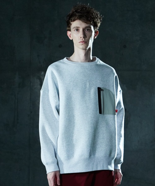 VIRGOwearworks（ヴァルゴウェアワークス）の「LOOSE FIT SWEAT（スウェット・メンズ・グレー/ブラック/ベージュ・2/3/4）」の11枚目の写真