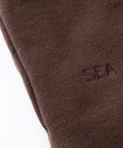 SEA（シー）の「スウェットショーツ（スウェットパンツ・レディース・ライトホワイト/ブラウン/ネイビー系・ONE SIZE）」の11枚目の写真