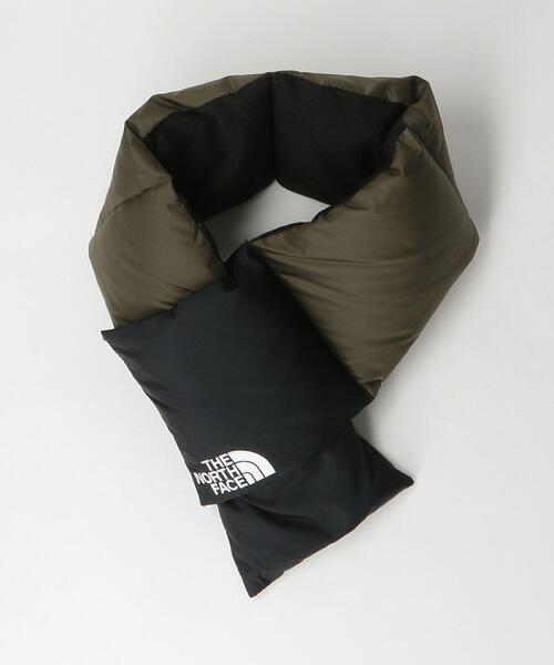 THE NORTH FACE(ザノースフェイス)の「<THE NORTH FACE(ザノースフェイス)> NUPTSE MUFFLER/ヌプシマフラー(マフラー・メンズ・ブラック/オリーブ・FREE)」の2枚目の写真