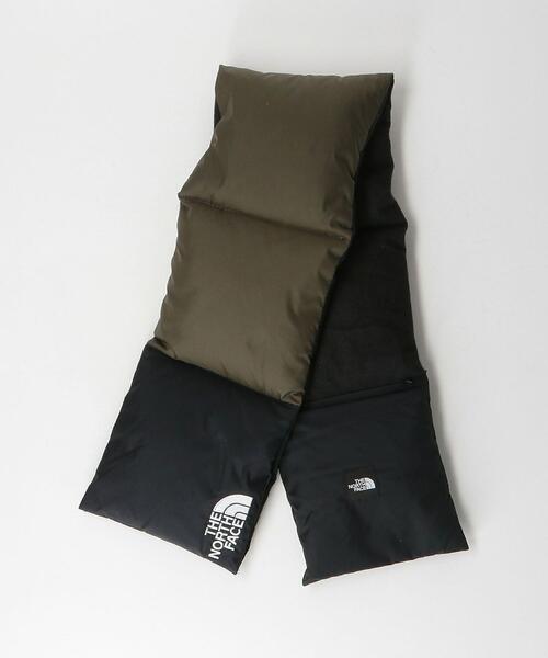 THE NORTH FACE(ザノースフェイス)の「<THE NORTH FACE(ザノースフェイス)> NUPTSE MUFFLER/ヌプシマフラー(マフラー・メンズ・ブラック/オリーブ・FREE)」の5枚目の写真