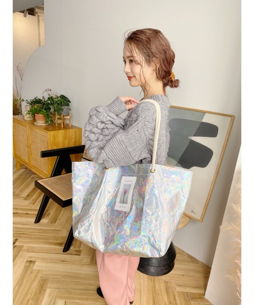 jumelle（ジュメロ）の「POPUPメタリックバッグ（エコバッグ/サブバッグ・レディース・A・FREE）」の12枚目の写真