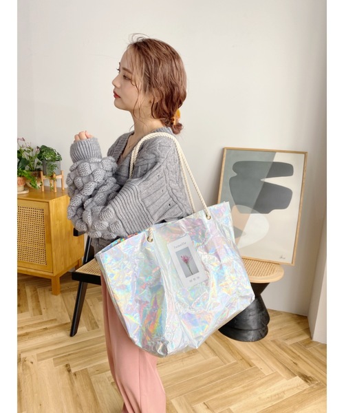 jumelle（ジュメロ）の「POPUPメタリックバッグ（エコバッグ/サブバッグ・レディース・A・FREE）」の13枚目の写真