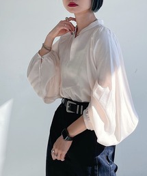 PAGEBOY | スクエアパッチボリュームブラウス(シャツ/ブラウス)