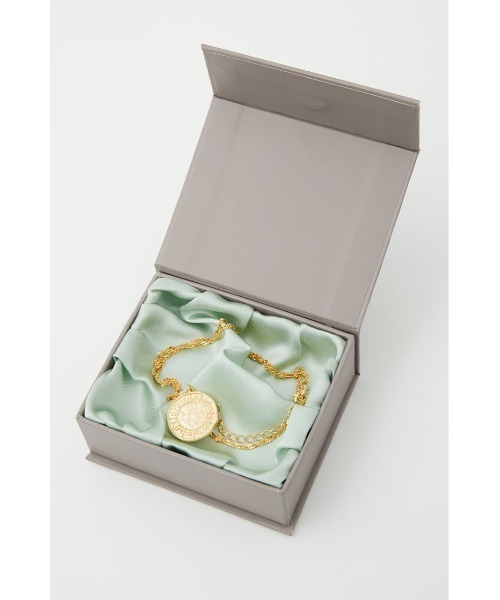 SLY（スライ）の「LIMITED ITEM SILVER925 COIN CHARM NECKLACE ネックレス（ネックレス・レディース・シルバー/ゴールド・FREE）」の2枚目の写真