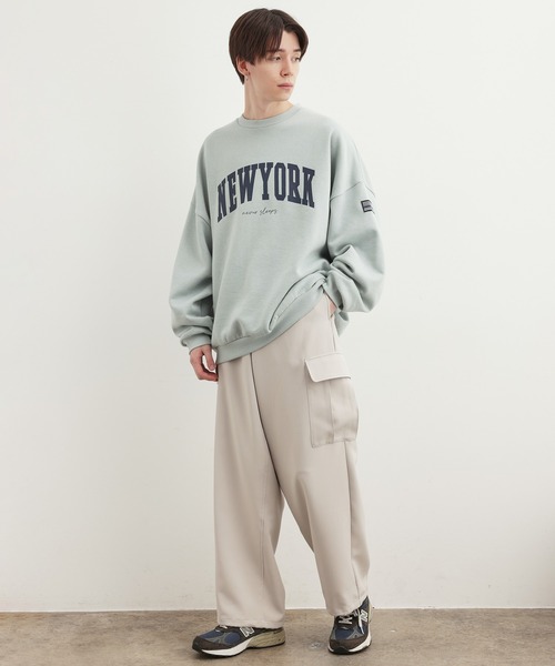 JUNRED（ジュンレッド）の「ドレープミリタリーワイドカーゴパンツ（カーゴパンツ・メンズ・ライトグレー/ベージュ系その他・S/M/L）」の13枚目の写真