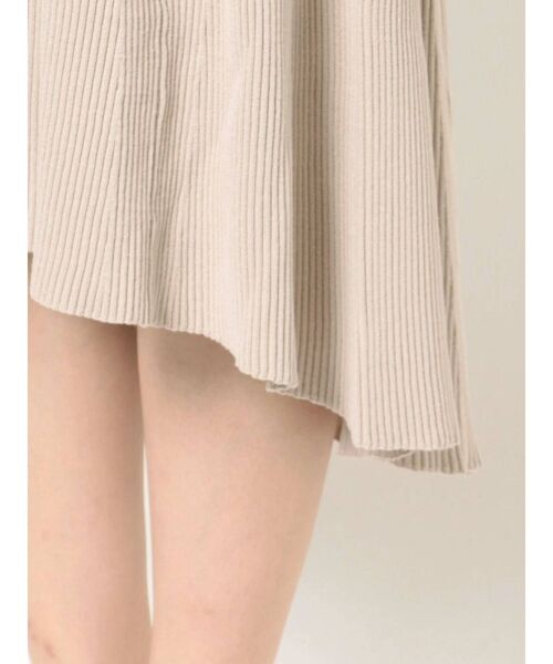 MERCURYDUO（マーキュリーデュオ）の「ビスチェセットリブニットワンピース（ワンピース・レディース・ブラック/ミント/ベージュ・FREE）」の11枚目の写真