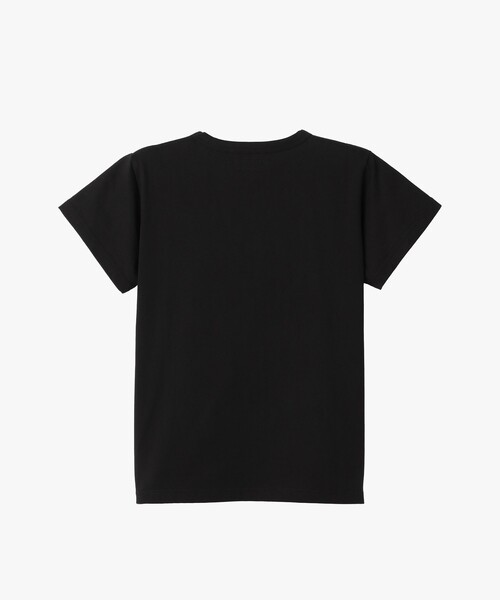 agnes b.(アニエスベー)の「J000 TS コットン ベーシックTシャツ(Tシャツ/カットソー・レディース・ブラック・1/2/3)」の3枚目の写真