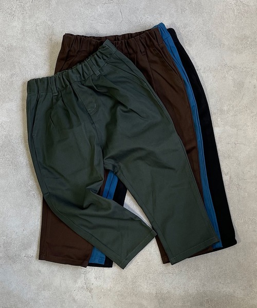 Life Support Products（ライフサポートプロダクツ）の「ピーチ起毛タックパンツ（80～150cm）（その他パンツ・キッズ・ブラック/ブラウン/カーキ/ブルー・90/100/110/120/80/130/95/140/150）」の4枚目の写真