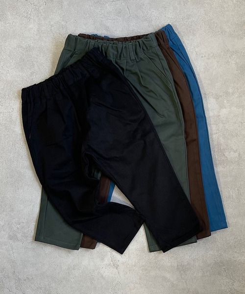 Life Support Products（ライフサポートプロダクツ）の「ピーチ起毛タックパンツ（80～150cm）（その他パンツ・キッズ・ブラック/ブラウン/カーキ/ブルー・90/100/110/120/80/130/95/140/150）」の2枚目の写真