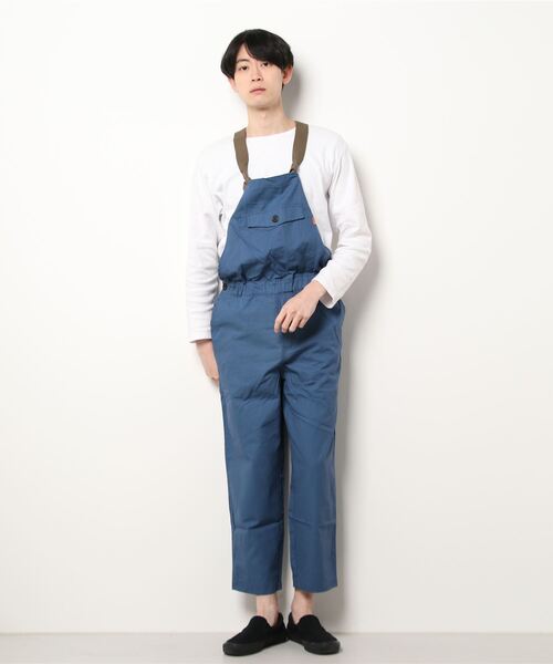 KRIFF MAYER（クリフメイヤー）の「HINOKOサロペット（サロペット/オーバーオール・メンズ・ブラック/ベージュ/レッド/オリーブ/ブルー・SMALL/MEDIUM/LARGE/X-LARGE）」の4枚目の写真