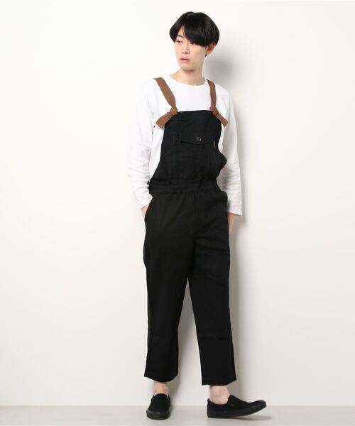 KRIFF MAYER（クリフメイヤー）の「HINOKOサロペット（サロペット/オーバーオール・メンズ・ブラック/ベージュ/レッド/オリーブ/ブルー・SMALL/MEDIUM/LARGE/X-LARGE）」の2枚目の写真