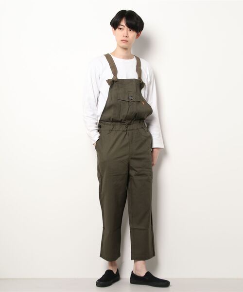 KRIFF MAYER（クリフメイヤー）の「HINOKOサロペット（サロペット/オーバーオール・メンズ・ブラック/ベージュ/レッド/オリーブ/ブルー・SMALL/MEDIUM/LARGE/X-LARGE）」の8枚目の写真