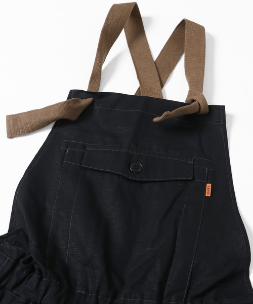 KRIFF MAYER（クリフメイヤー）の「HINOKOサロペット（サロペット/オーバーオール・メンズ・ブラック/ベージュ/レッド/オリーブ/ブルー・SMALL/MEDIUM/LARGE/X-LARGE）」の10枚目の写真
