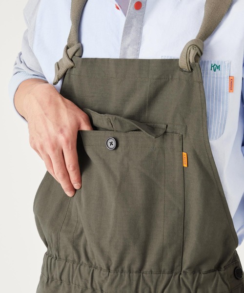 KRIFF MAYER（クリフメイヤー）の「HINOKOサロペット（サロペット/オーバーオール・メンズ・ブラック/ベージュ/レッド/オリーブ/ブルー・SMALL/MEDIUM/LARGE/X-LARGE）」の15枚目の写真