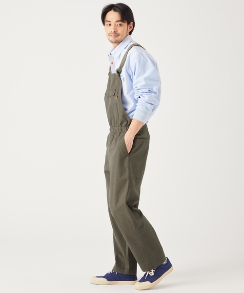 KRIFF MAYER（クリフメイヤー）の「HINOKOサロペット（サロペット/オーバーオール・メンズ・ブラック/ベージュ/レッド/オリーブ/ブルー・SMALL/MEDIUM/LARGE/X-LARGE）」の18枚目の写真