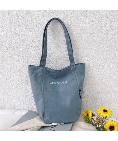 Sakka（サッカ）の「キャンバストートバッグ（トートバッグ・レディース・ブラウン/ブルー/グリーン/イエロー/グレイッシュブルー/ブラック・FREE）」の6枚目の写真