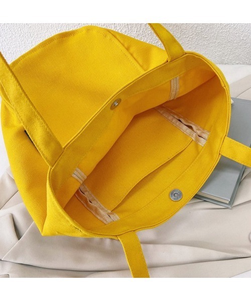 Sakka（サッカ）の「キャンバストートバッグ（トートバッグ・レディース・ブラウン/ブルー/グリーン/イエロー/グレイッシュブルー/ブラック・FREE）」の20枚目の写真