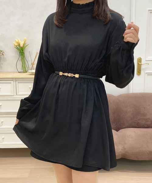 apres jour(アプレジュール)の「チュニックブラウス【ZOZOTOWN限定アイテム】(シャツ/ブラウス・レディース・ブラック/オフホワイト・X-LARGE/フリー)」の14枚目の写真