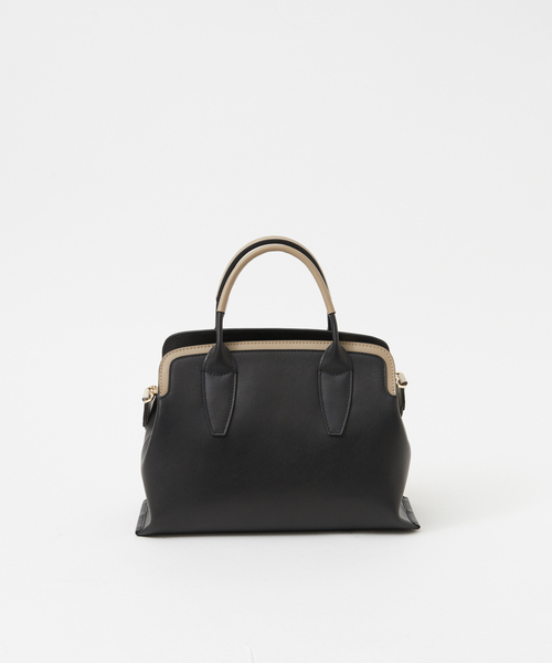 LOWELL things（ロウェル　シングス）の「Qredeux/レザーツイストショルダートートBAG(M)（トートバッグ・レディース・ブラック/ラベンダー/ライトブルー/アイボリー・フリー）」の17枚目の写真