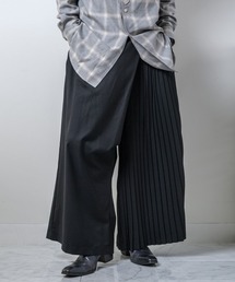 HAKAMA(ハカマ)TRプリーツ ラップワイドパンツ