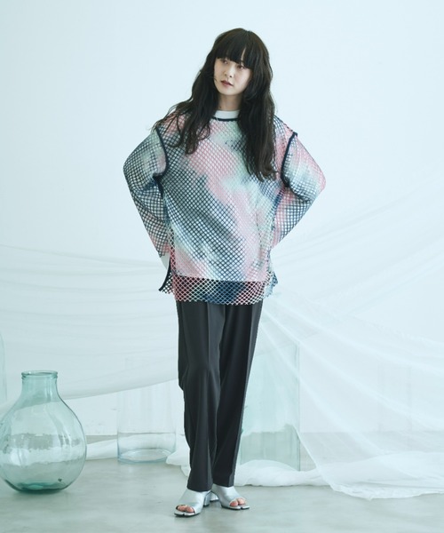 VACANCY（ヴァカンシー）の「タイダイメッシュオーバーカットソー（Tシャツ/カットソー・レディース・その他・FREE）」の11枚目の写真