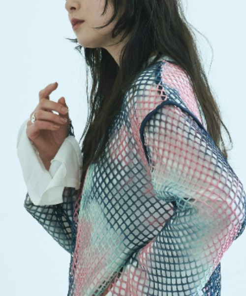 VACANCY（ヴァカンシー）の「タイダイメッシュオーバーカットソー（Tシャツ/カットソー・レディース・その他・FREE）」の7枚目の写真