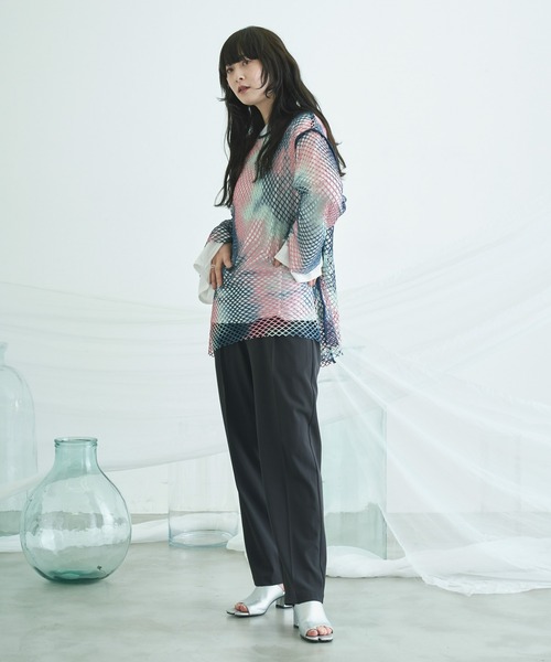 VACANCY（ヴァカンシー）の「タイダイメッシュオーバーカットソー（Tシャツ/カットソー・レディース・その他・FREE）」の17枚目の写真