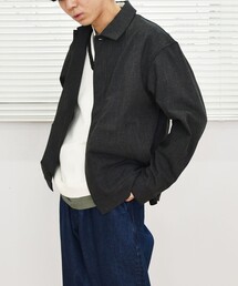 SHIPS any: <手洗い可能> ショート ブルゾン◇