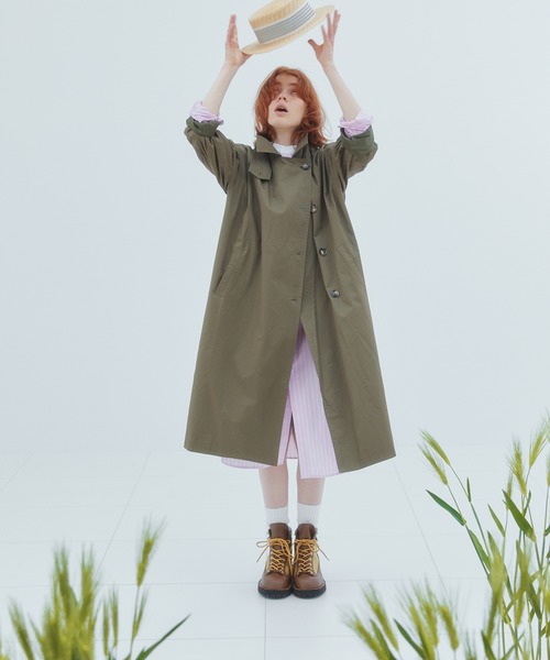 EDIT Gris（エディットグリ）の「チンウォーマートレンチコート