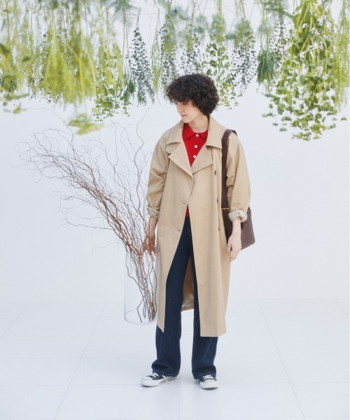 セール】チンウォーマートレンチコート（トレンチコート）｜EDIT Gris