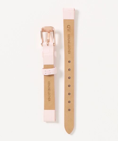 【セール】QUADRO PRESSED LEATHER 時計ベルト（アナログ腕時計）｜Daniel Wellington（ダニエルウェリントン）