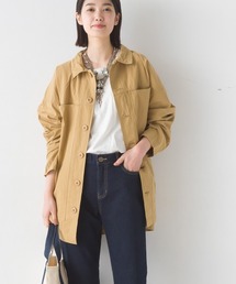 ユニセックス ウォッシュ加工ダンプ M65カバーオール