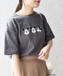 SHIPS | *オーガニックコットン/ミッキーマウス/TEE◆(Tシャツ/カットソー)